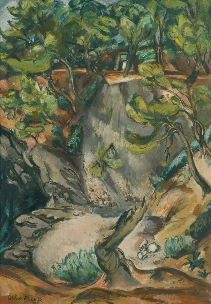 Viken vid Toulon av Emile Othon Friesz