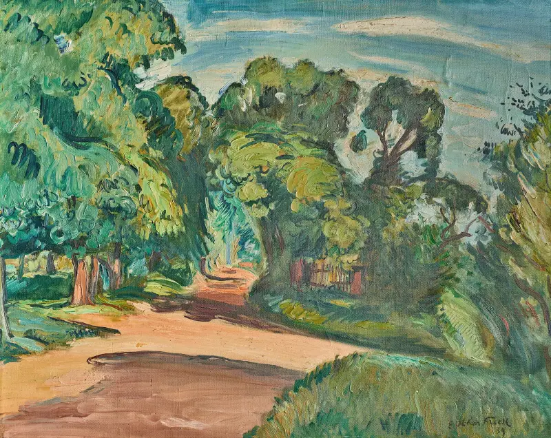 Vägskälet av Emile Othon Friesz
