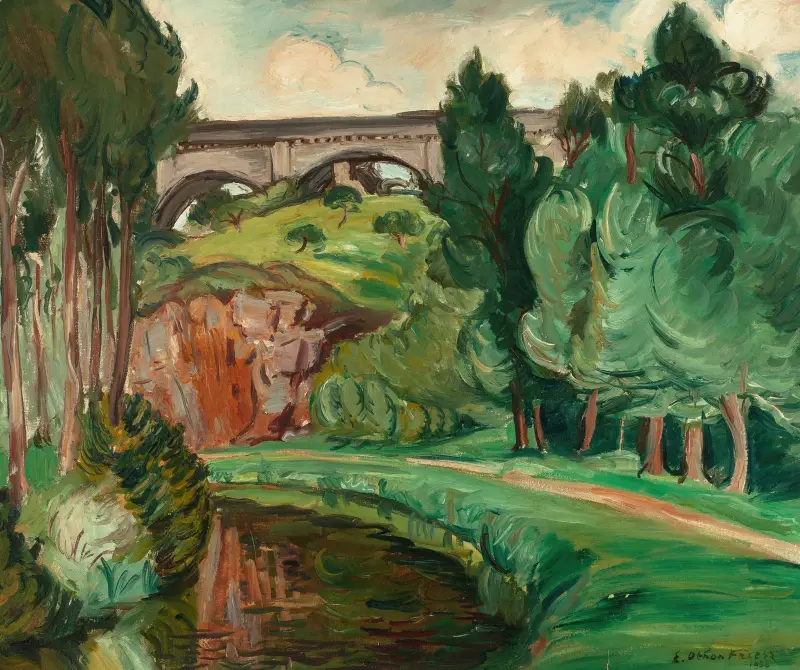 La Rance av Emile Othon Friesz
