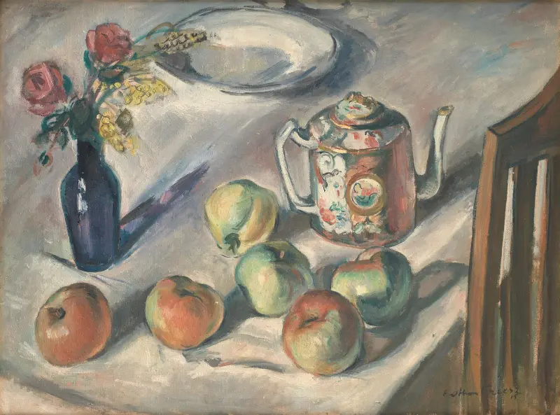 Still Life With Apples av Emile Othon Friesz