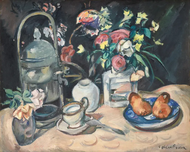 Still Life With Brioches av Emile Othon Friesz