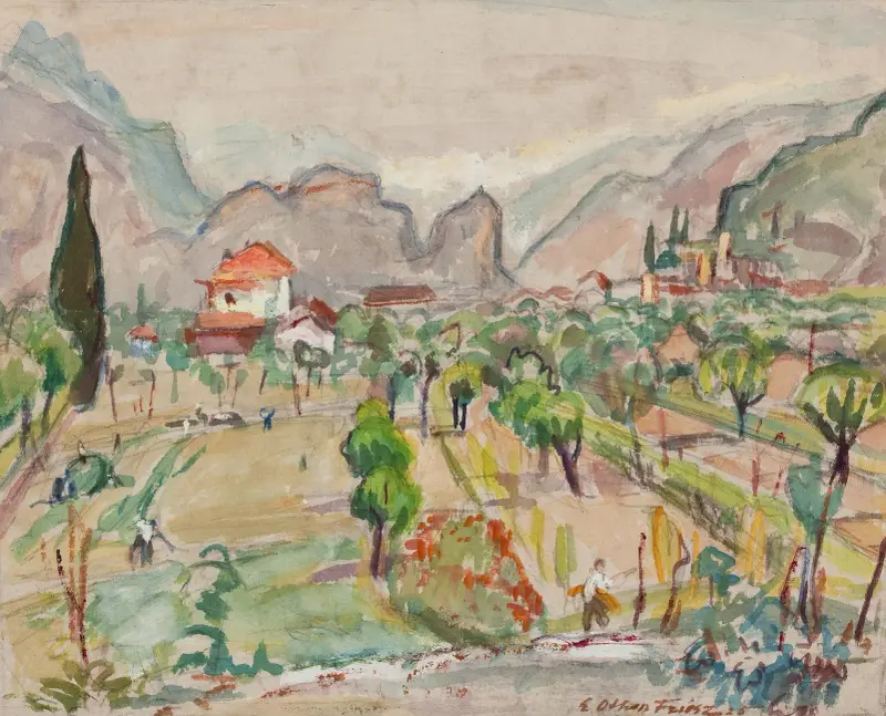 Meusedalen av Emile Othon Friesz