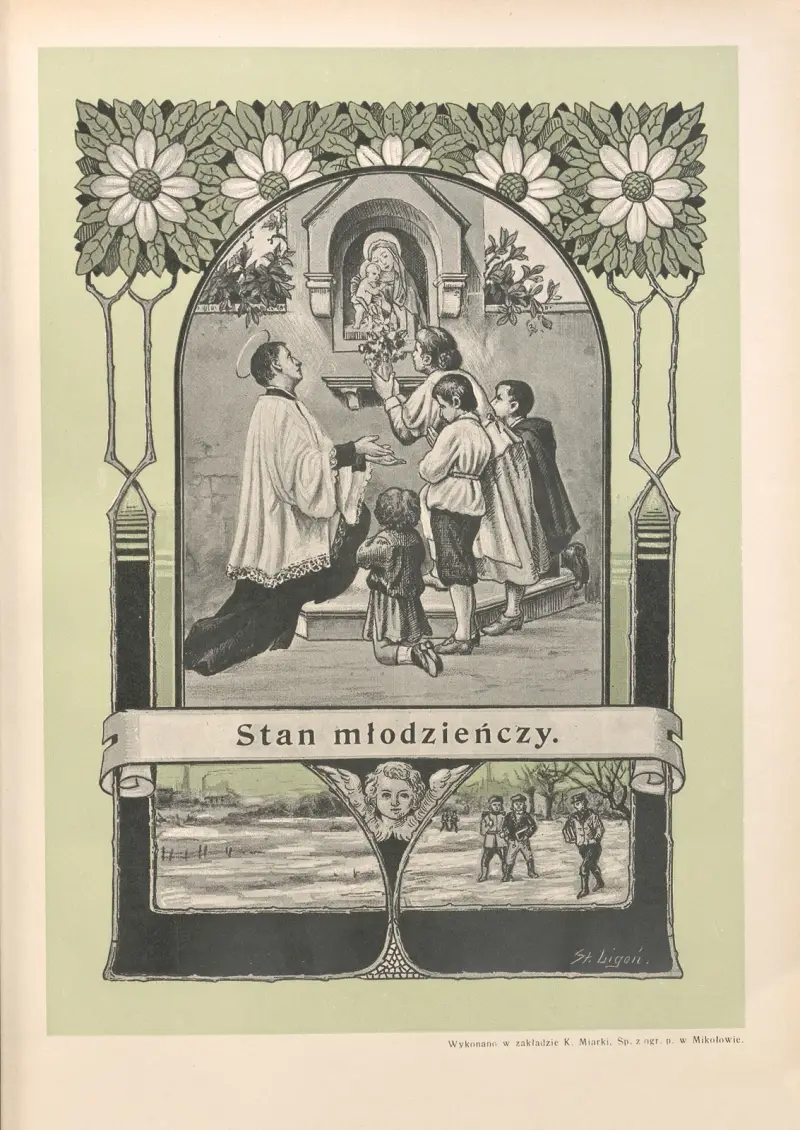 Der Jünglingsstand von Otto Bitschnau