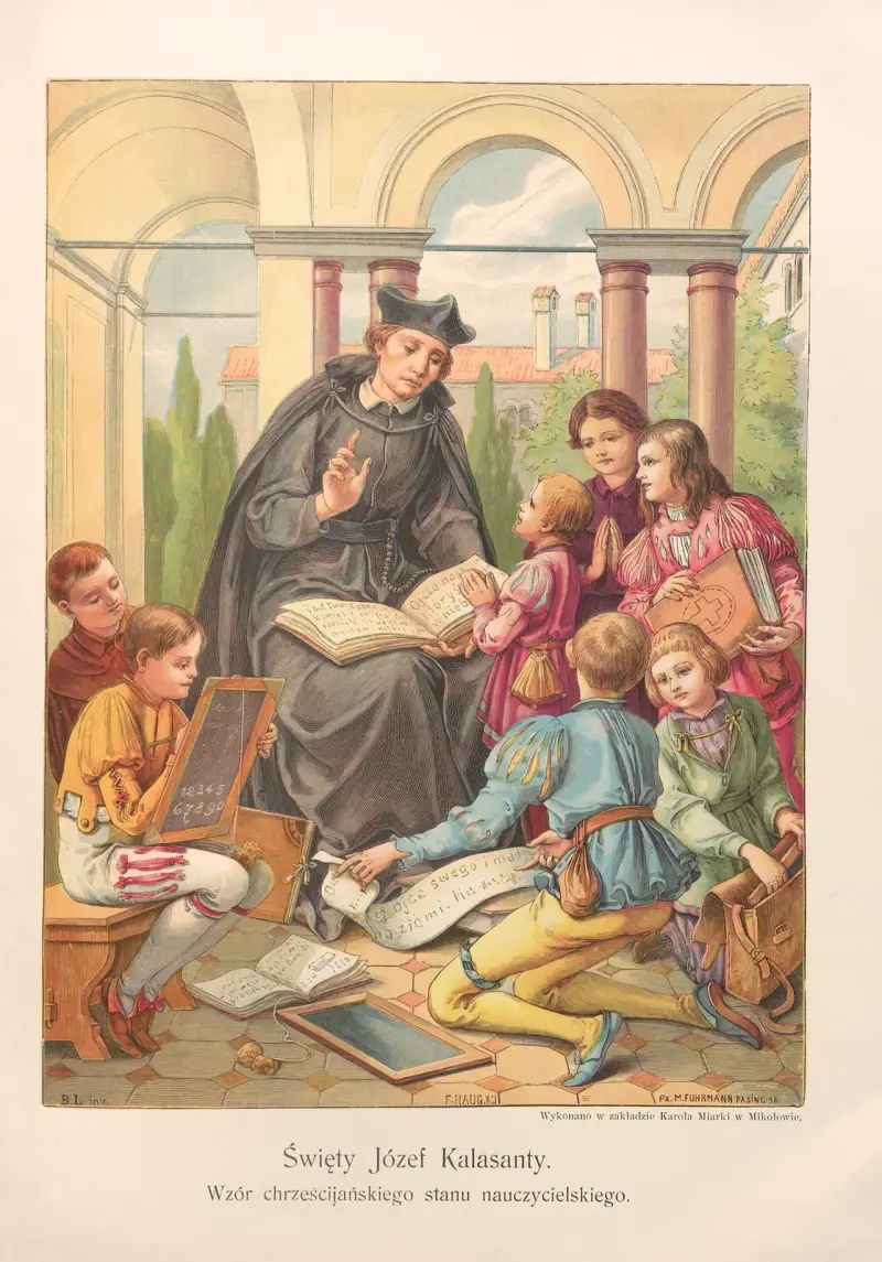 Der heilige Josef Kalasanz von Otto Bitschnau