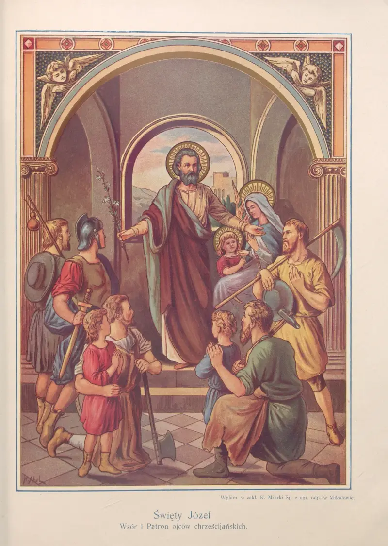Der heilige Josef von Otto Bitschnau