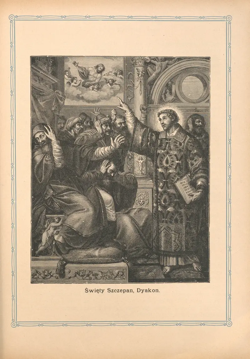 Der heilige Stephanus, Diakon von Otto Bitschnau