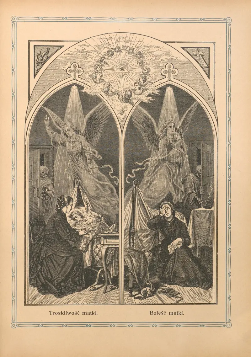 Mütterliche Fürsorge, mütterlicher Schmerz von Otto Bitschnau