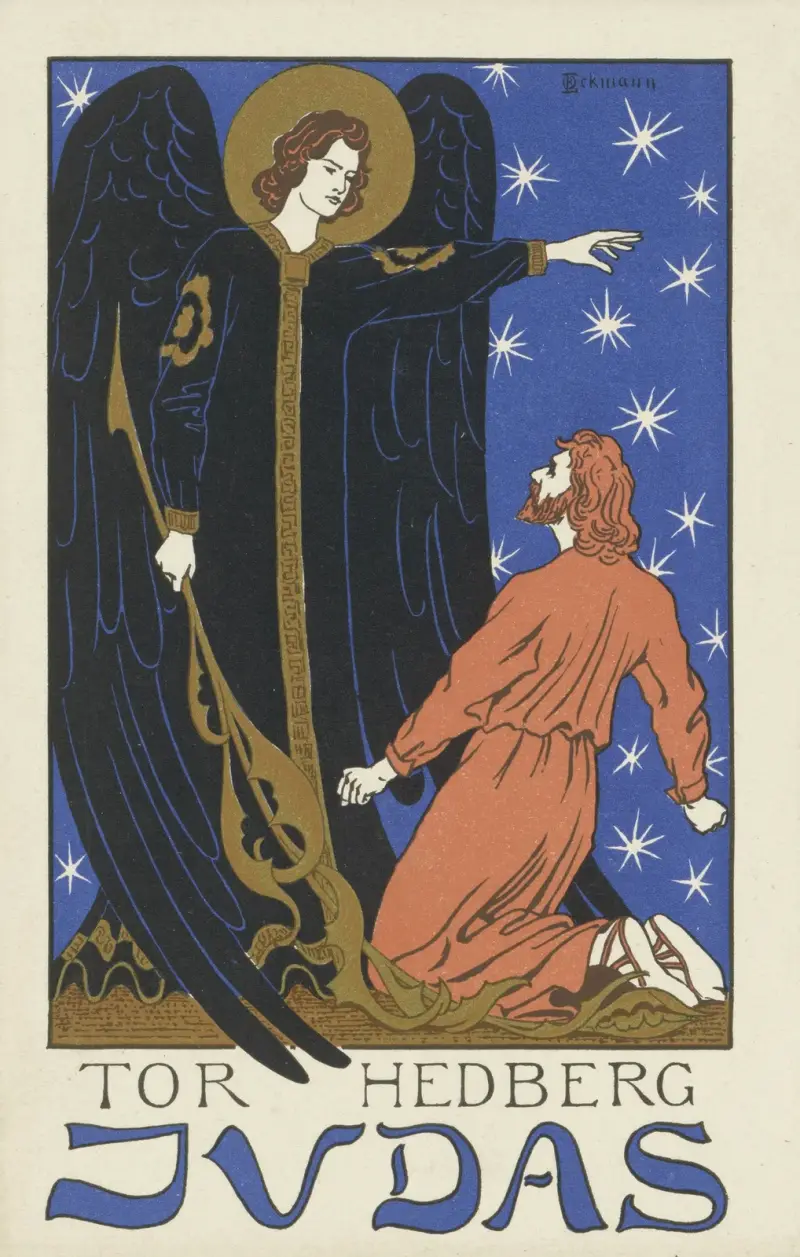 Umschlagtitel zu Tor Hedberg, Judas von Otto Eckmann