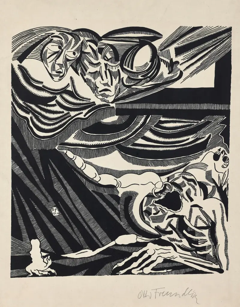 Die Zeichen Pl.4, Otto Freundlich