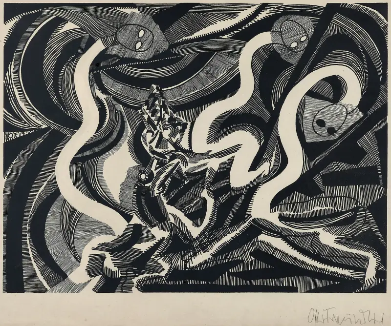 Znaki, plansza 5, Otto Freundlich