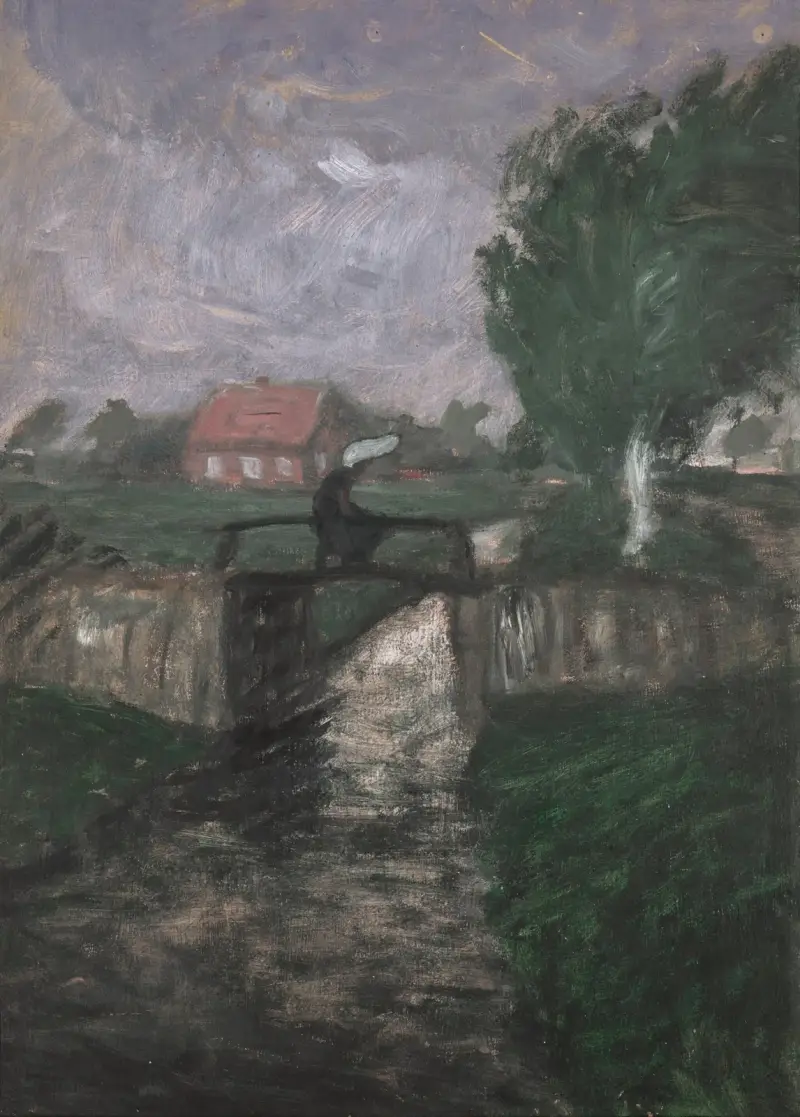 Åskväder av Otto Modersohn