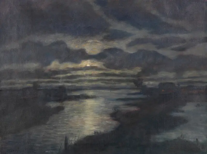 Mondnacht von Otto Modersohn