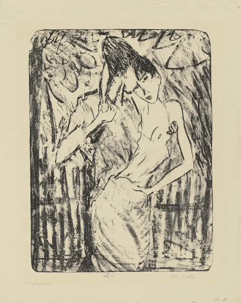 Milenci, Otto Mueller