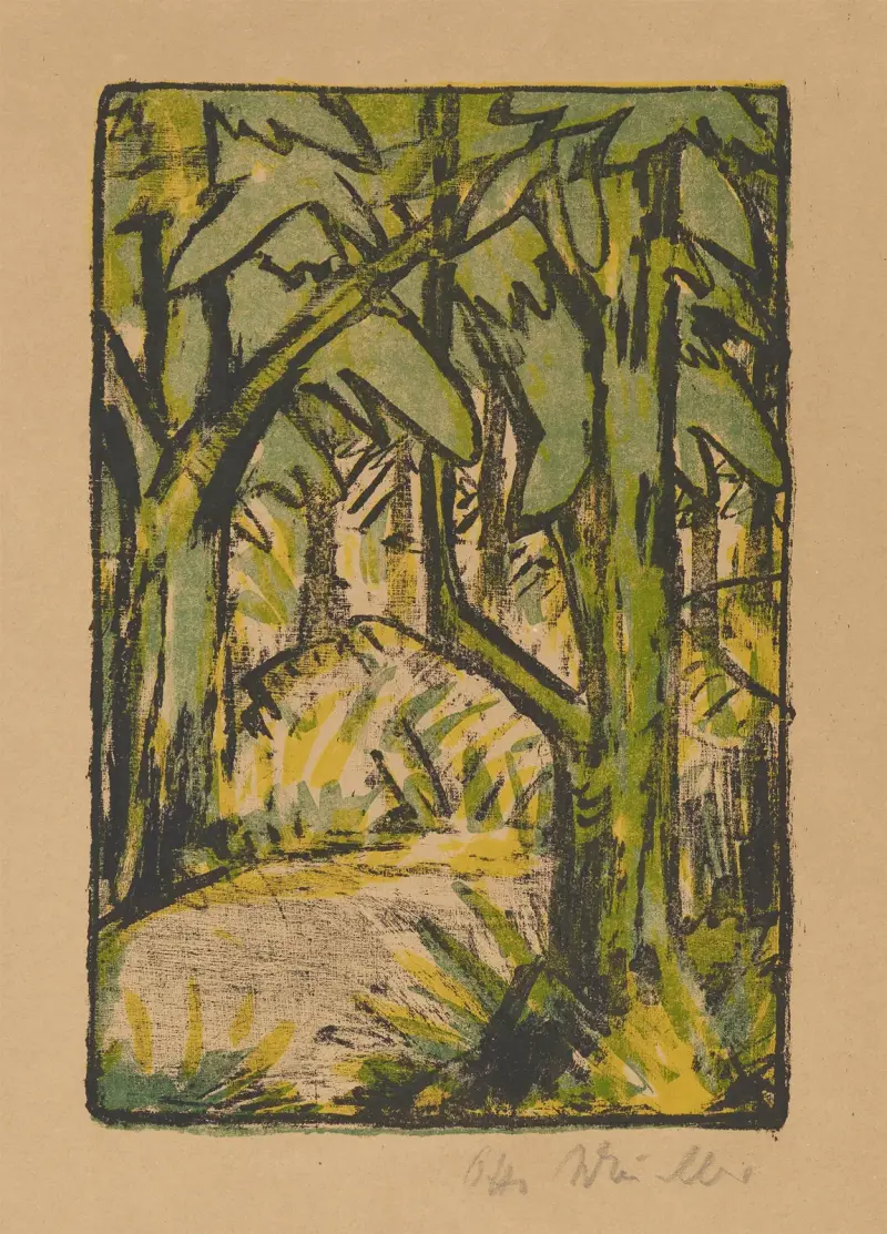 Waldlandschaft, 1924 – Nr. 1
