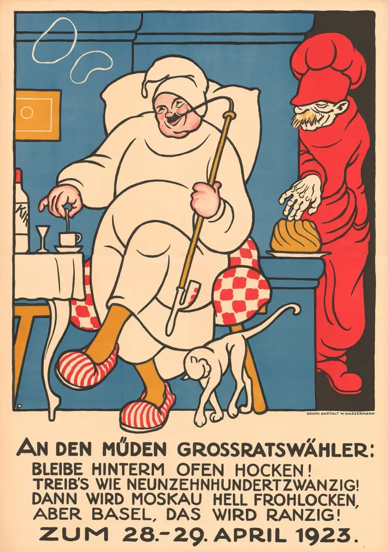 An den müden Grossratswähler av Otto Plattner