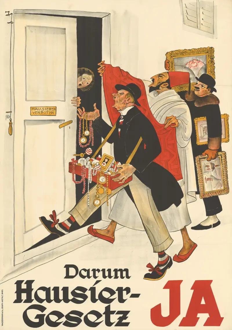 Zákon o podomním obchodu – Ano, Otto Plattner