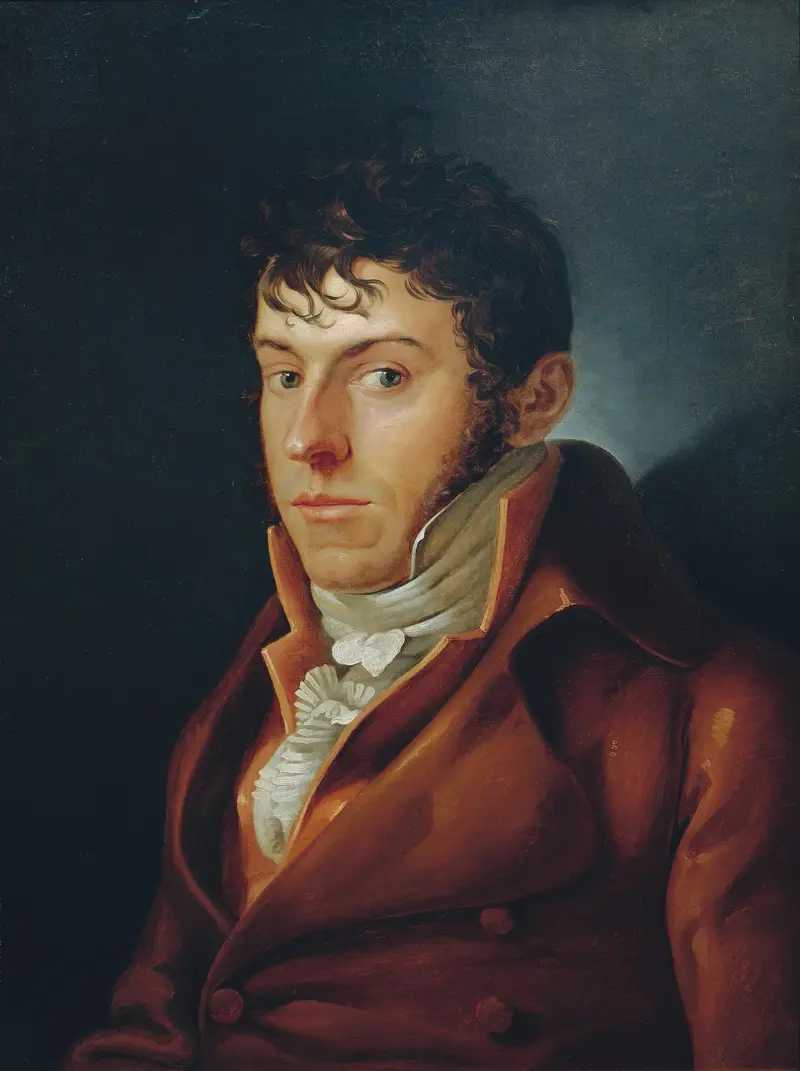 Der Maler und Schriftsteller Friedrich August von Klinkowström av Philipp Otto Runge