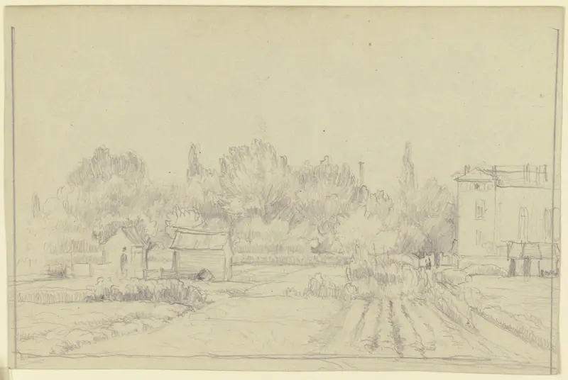 Flachsfeld in Neusalz an der Oder, 1886 – Nr. 2 von Otto Scholderer