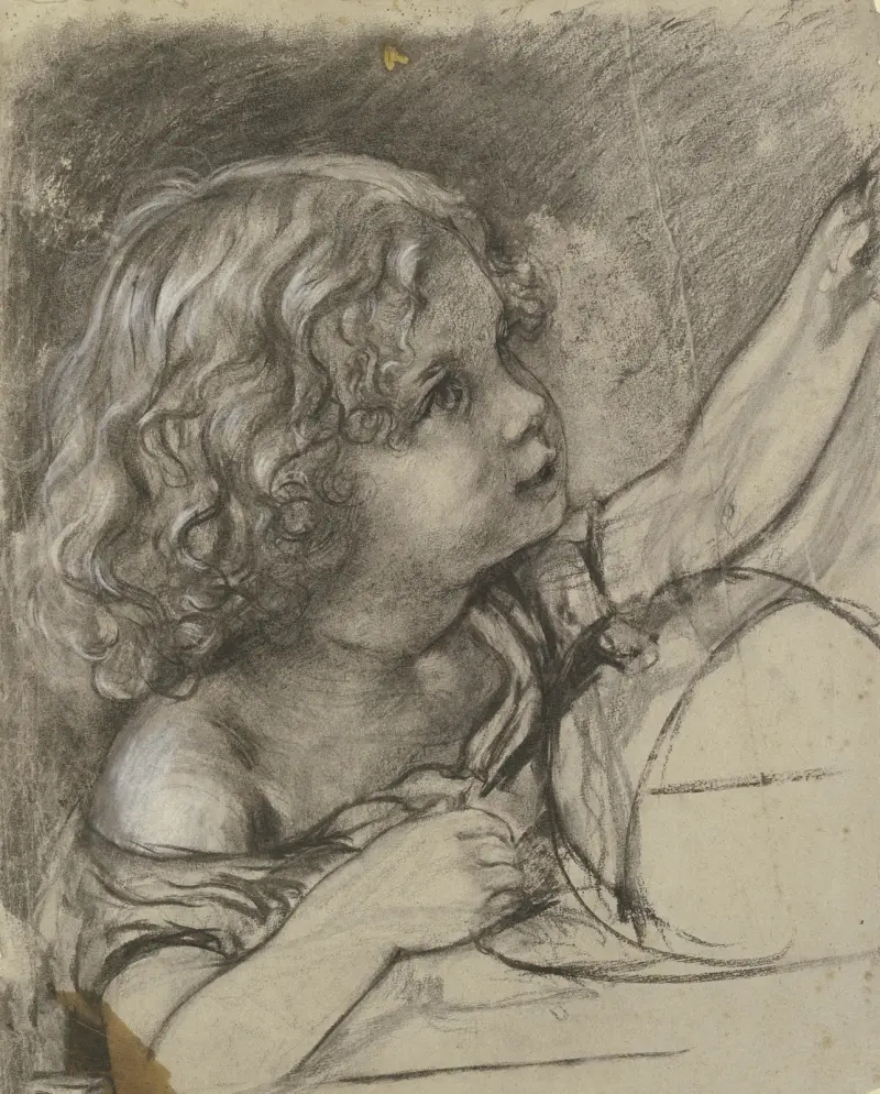 Johanna Pauline, dcera bankéře Müllera, 1860 – č. 1, Otto Scholderer