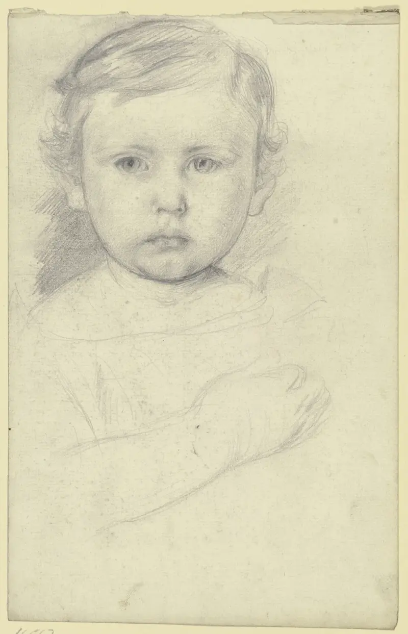 Knabenbildnis von Otto Scholderer
