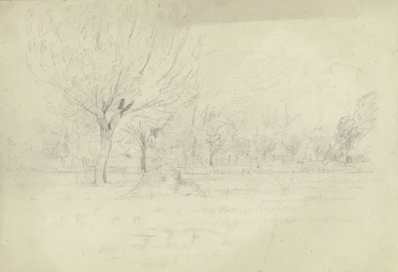 Landschaft von Otto Scholderer