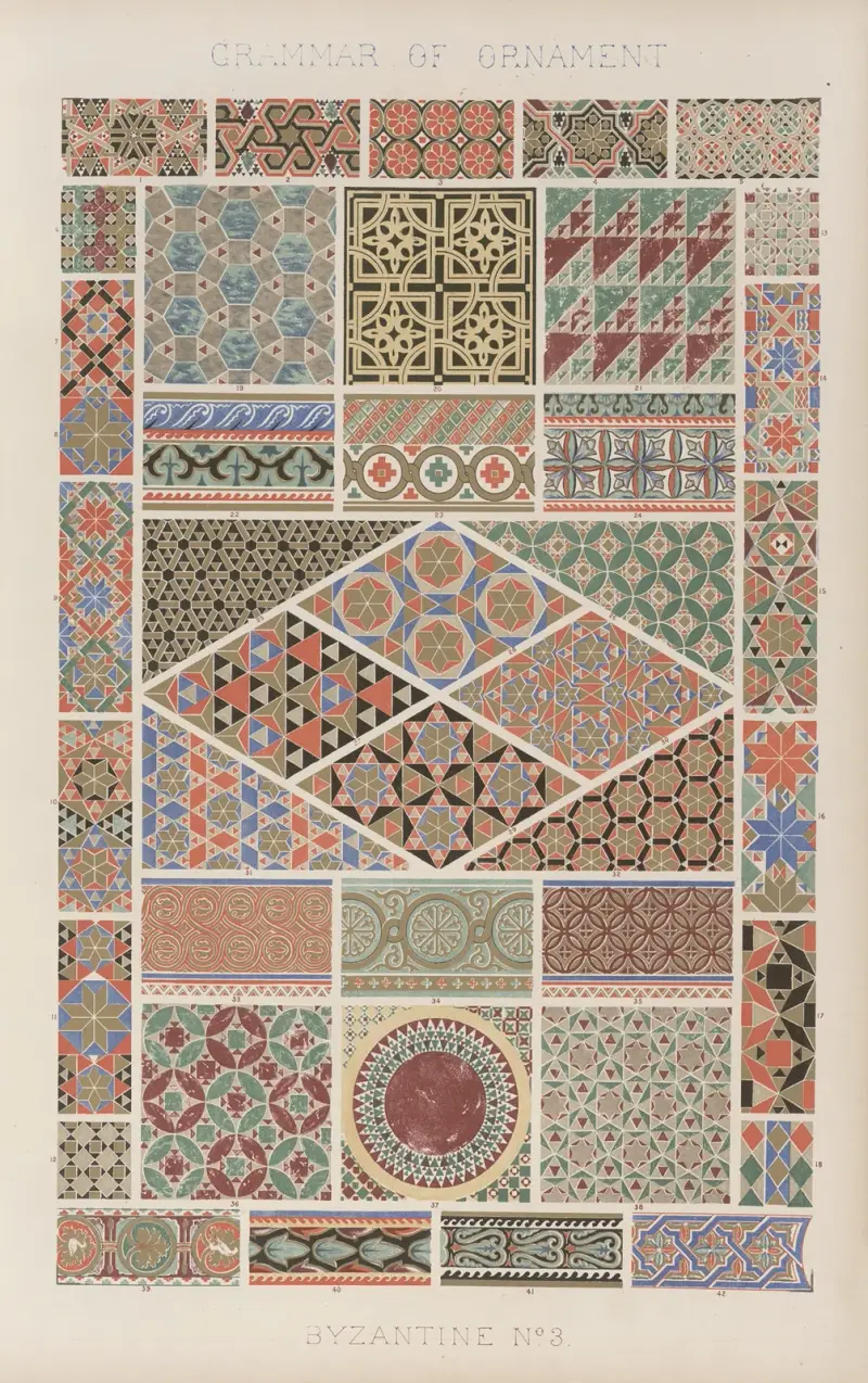 Byzantine No. 3 av Owen Jones