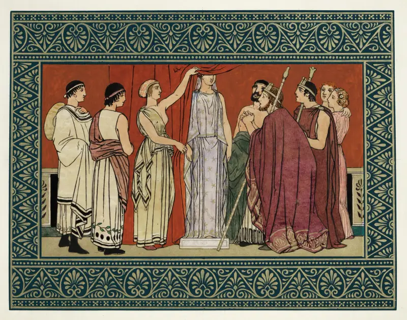 Drawing the curtain av Owen Jones