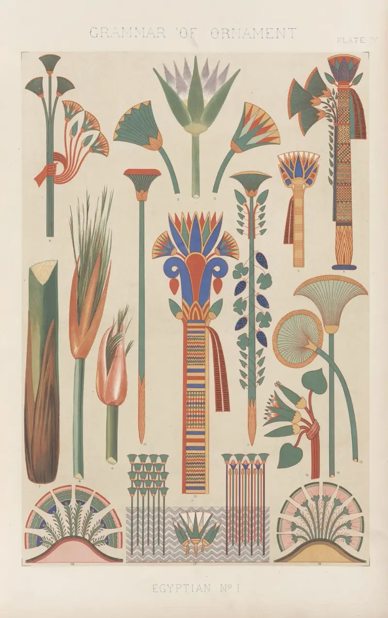 Egyptian No. 1 av Owen Jones