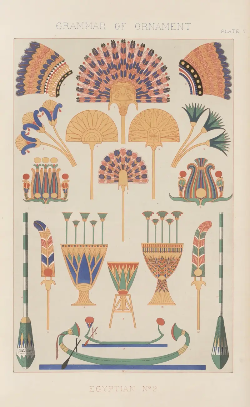 Egyptisk nr 2 av Owen Jones