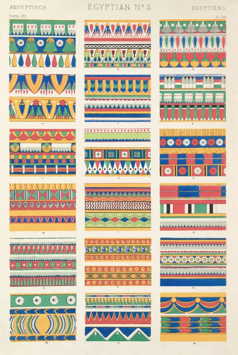 Egyptian No. 5 av Owen Jones