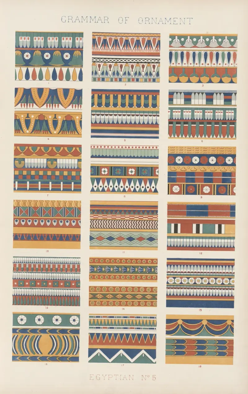 Egyptian No. 5 av Owen Jones