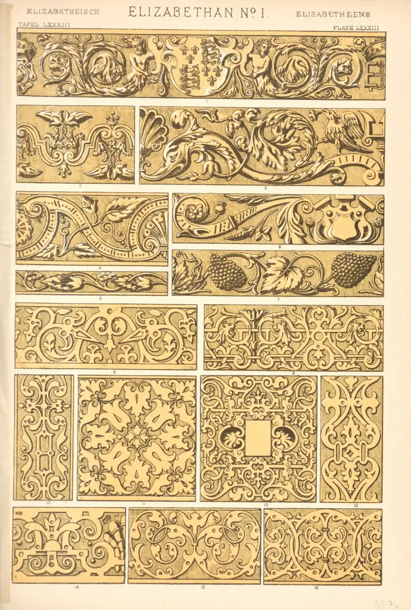 Elizabethan No. 1 – nr 1 av Owen Jones