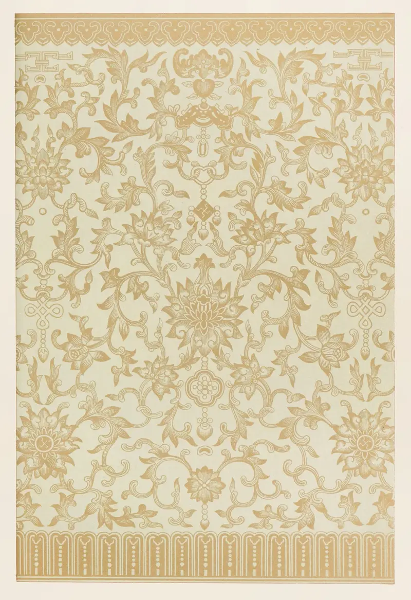 Exempel på kinesisk ornamentik, pl. 36 av Owen Jones