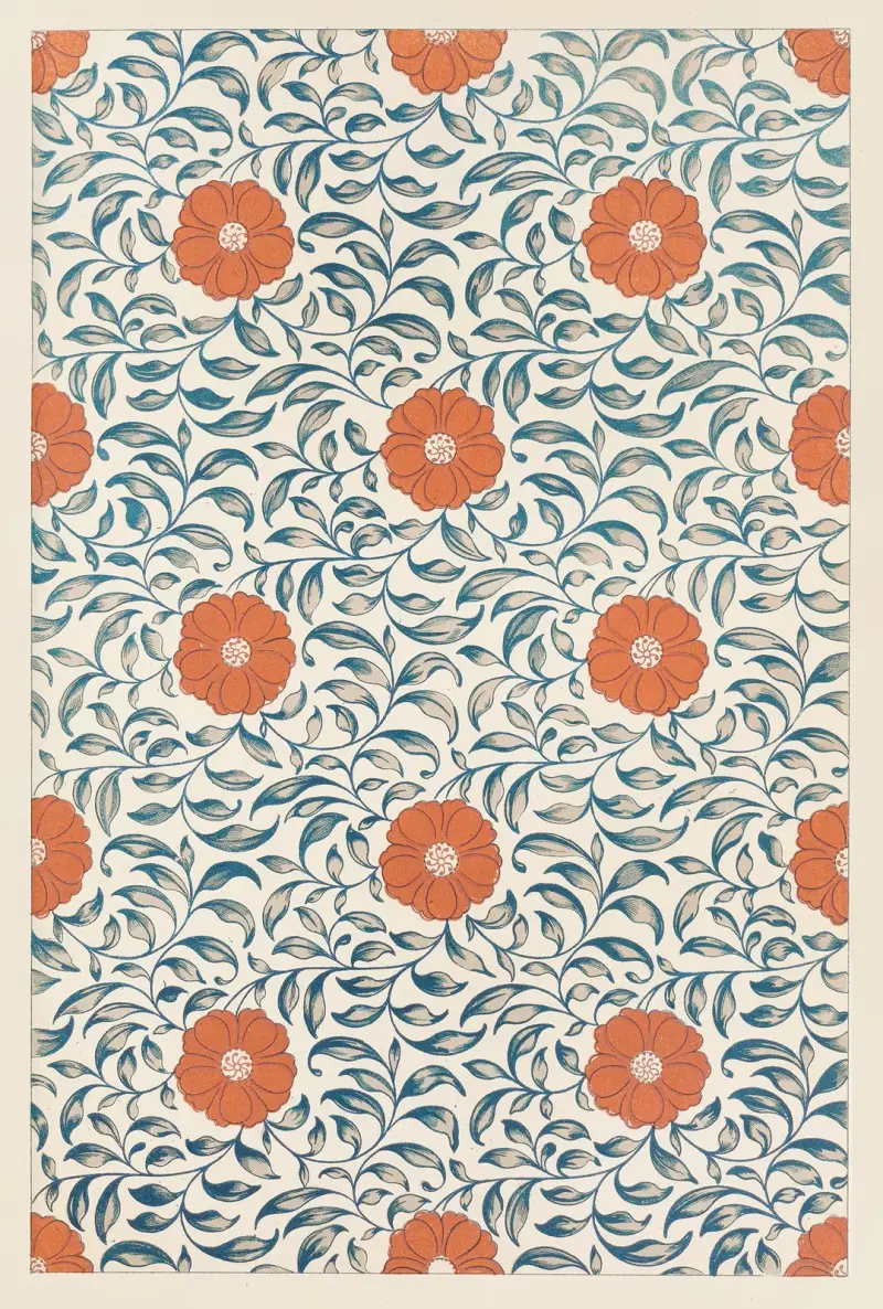 Exempel på kinesiskt ornament, pl. 40 av Owen Jones