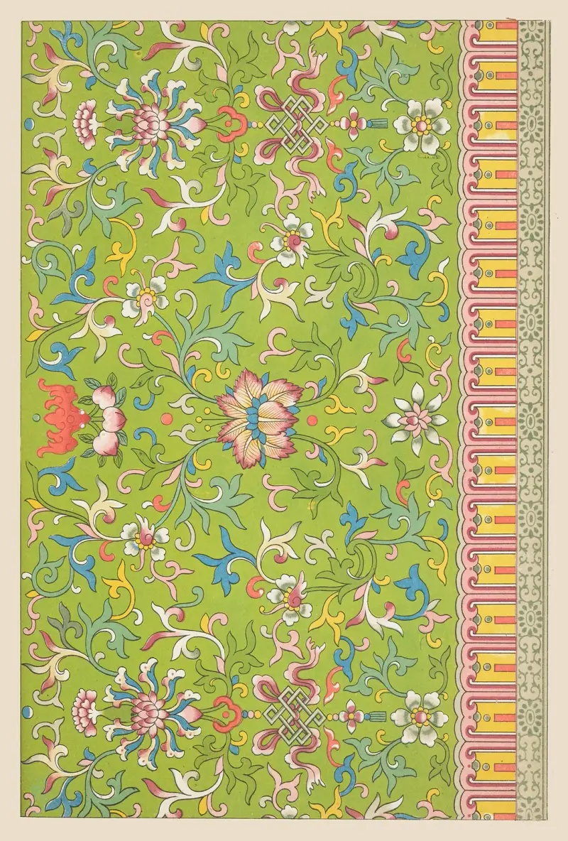 Examples of Chinese ornament, Pl.60 av Owen Jones