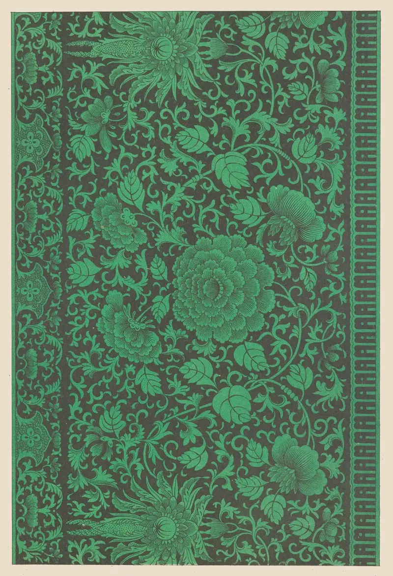Examples of Chinese ornament, Pl.79 av Owen Jones