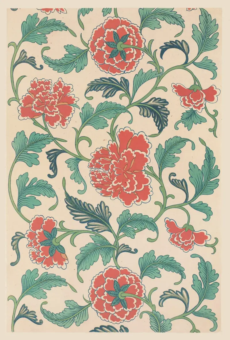 Examples of Chinese ornament, Pl.82 av Owen Jones
