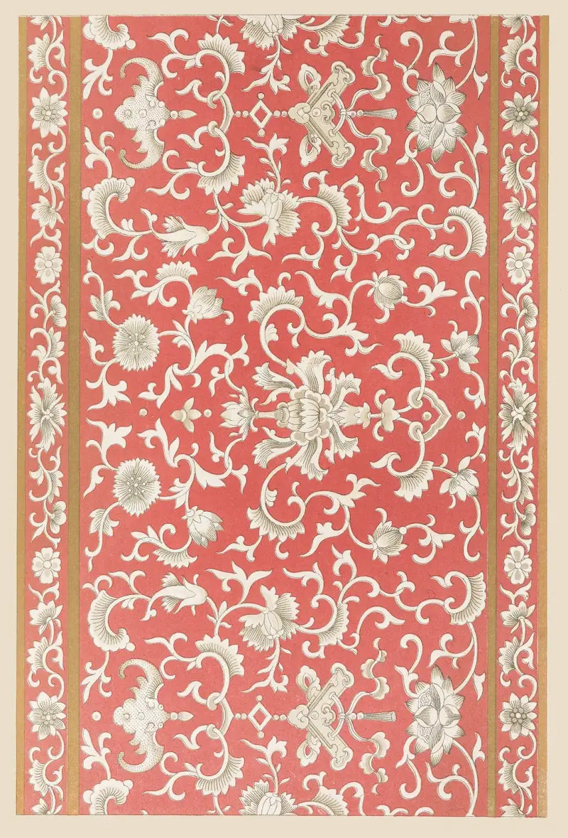 Examples of Chinese ornament, Pl.85 av Owen Jones