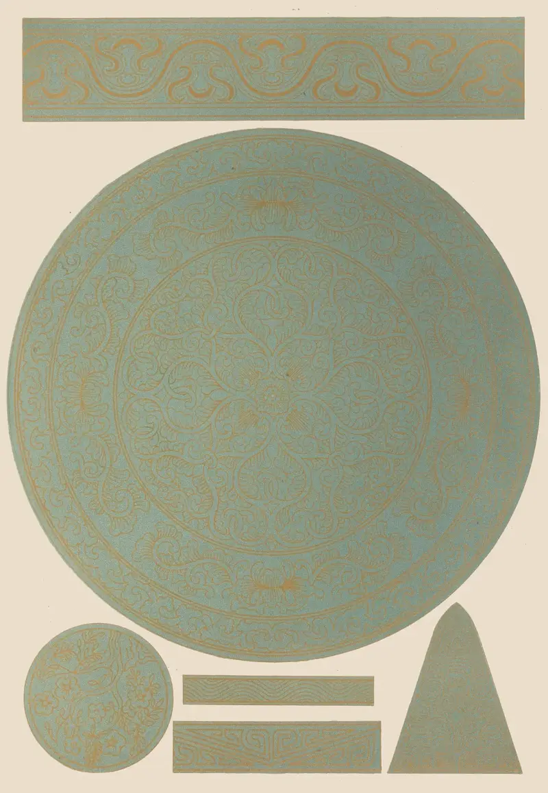 Examples of Chinese ornament, Pl.88 av Owen Jones