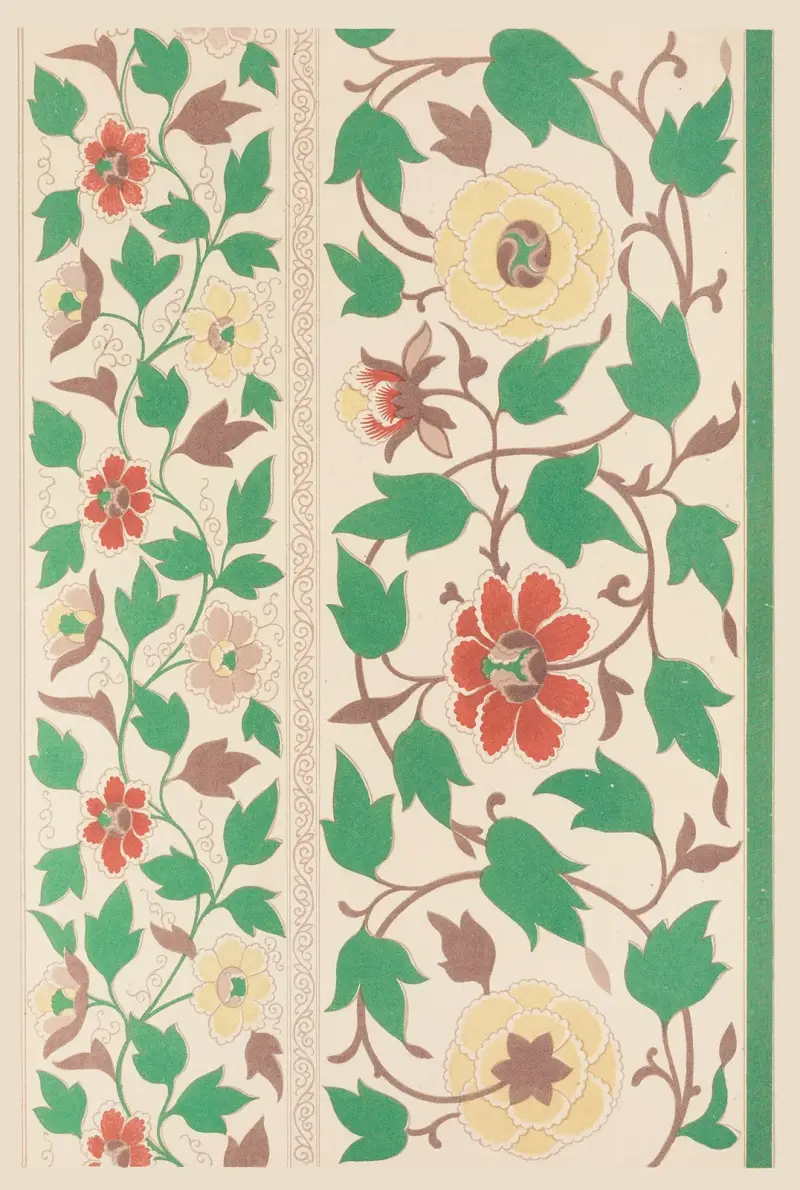Exempel på kinesiskt ornament, pl. 89 av Owen Jones