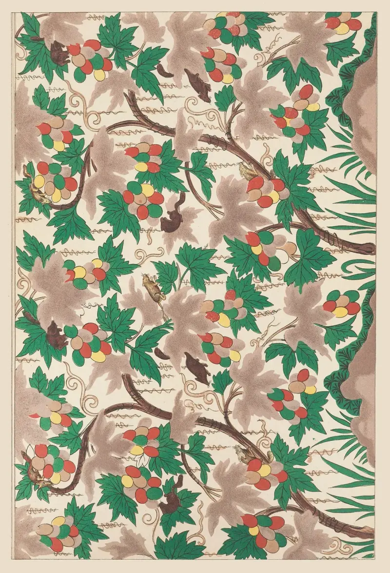 Exempel på kinesiskt ornament, pl. 90 av Owen Jones