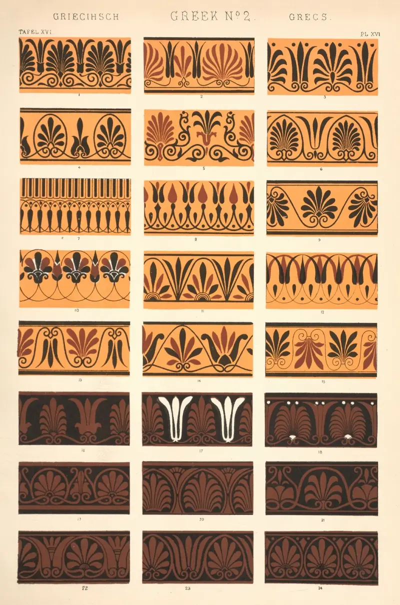 Greek No. 2 av Owen Jones