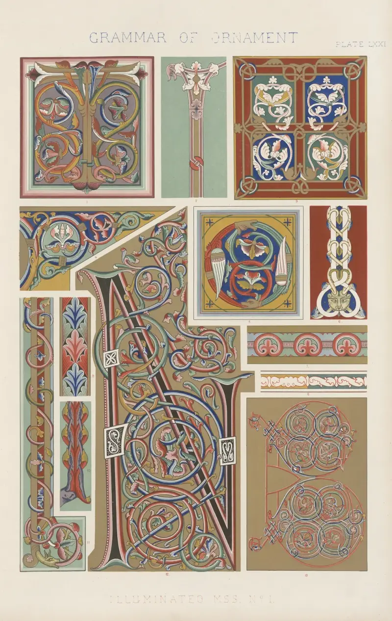 Illuminated Manuscripts No. 1 av Owen Jones