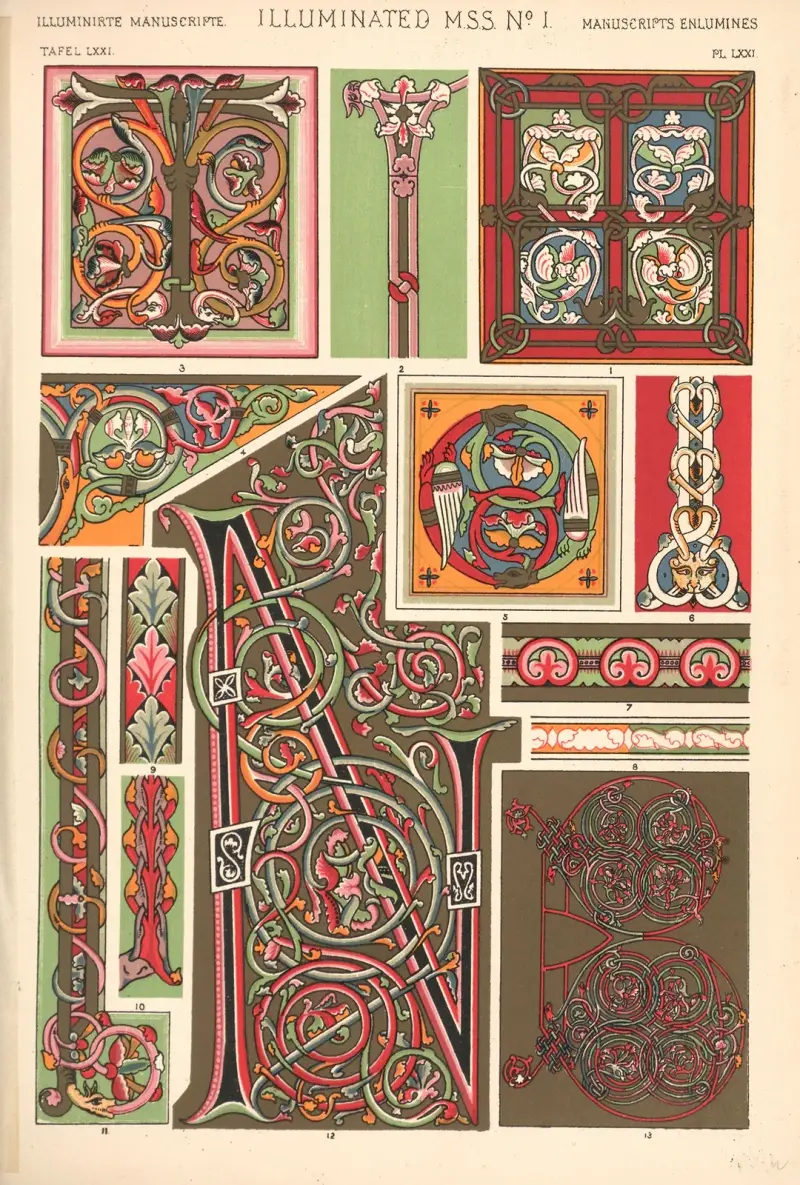 Illuminated Manuscripts No. 1 av Owen Jones