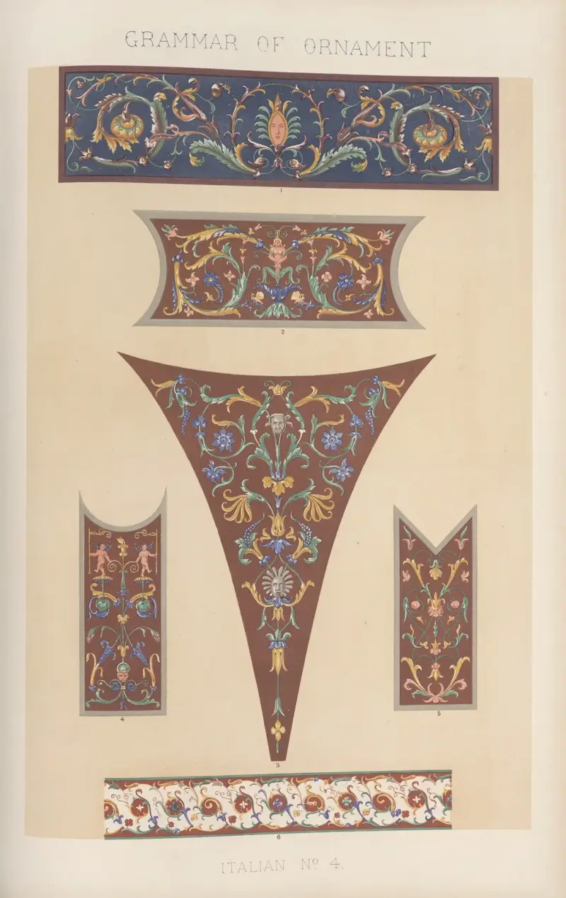 Italian No. 4, 1856 av Owen Jones