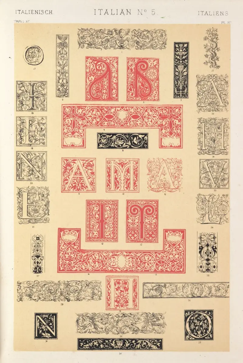 Italian No.5 av Owen Jones