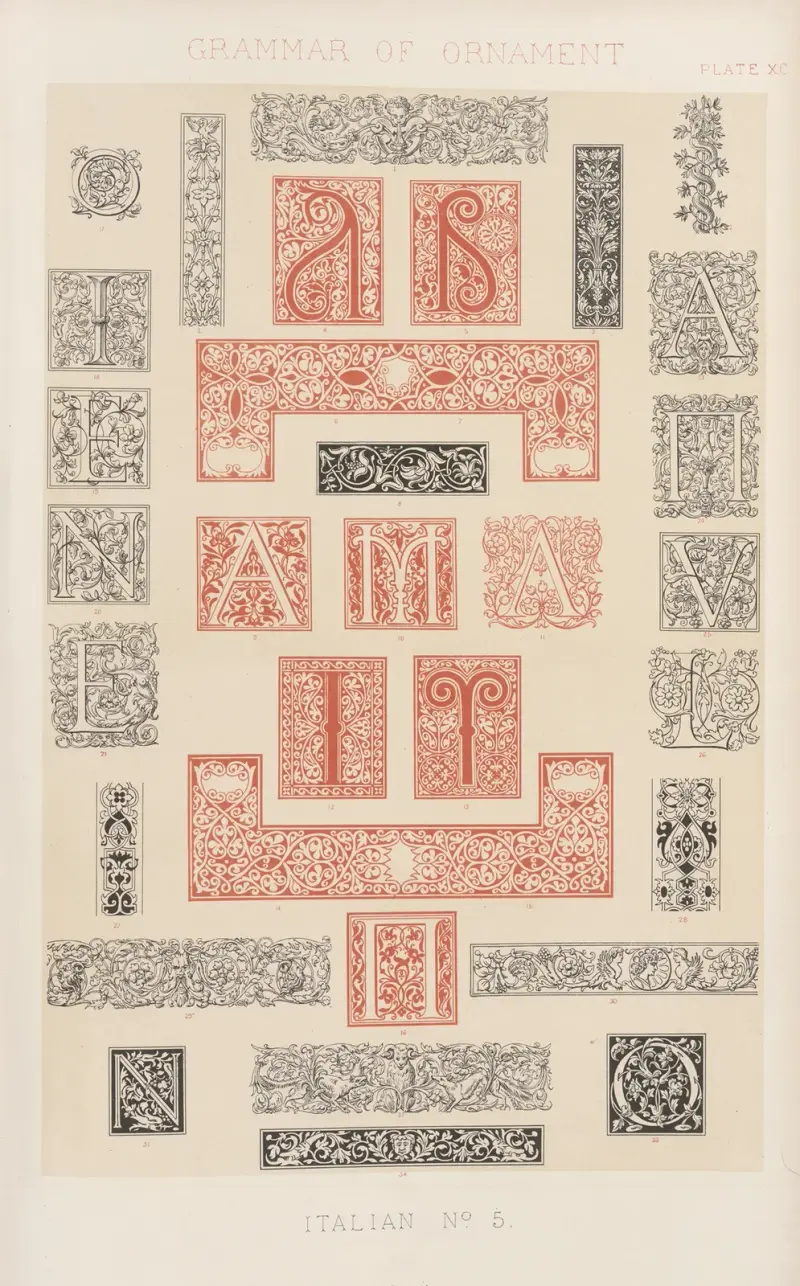 Italian No. 5 av Owen Jones