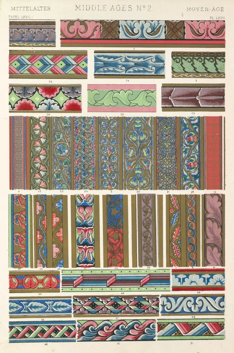 Middle Ages No.2 av Owen Jones