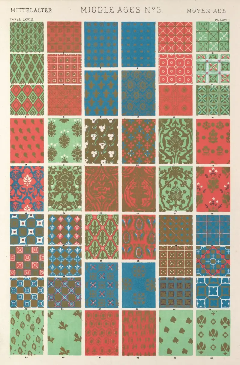 Middle Ages No.3 av Owen Jones