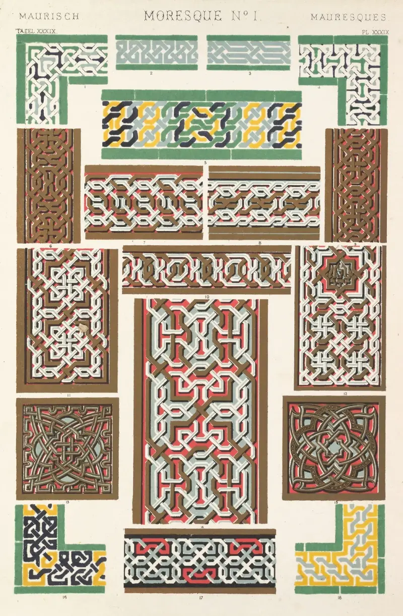 Moresque No.1 av Owen Jones